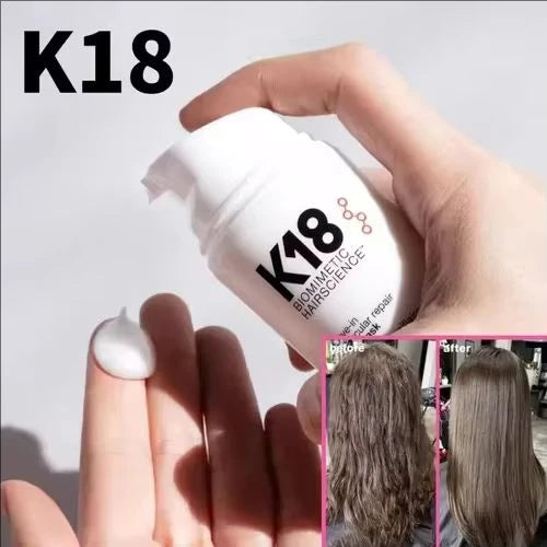 K18 Leave-In Molecular Repair Hair Mask (50/150ml) – Professional Treatment for Damaged Hair & Split Ends