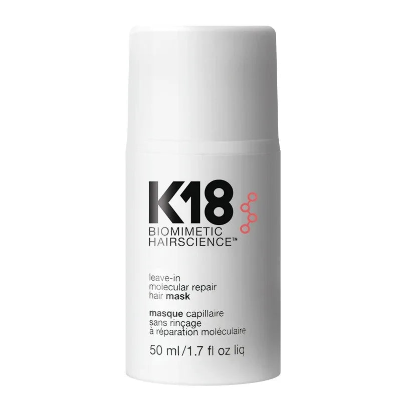 K18 Leave-In Molecular Repair Hair Mask (50/150ml) – Professional Treatment for Damaged Hair & Split Ends