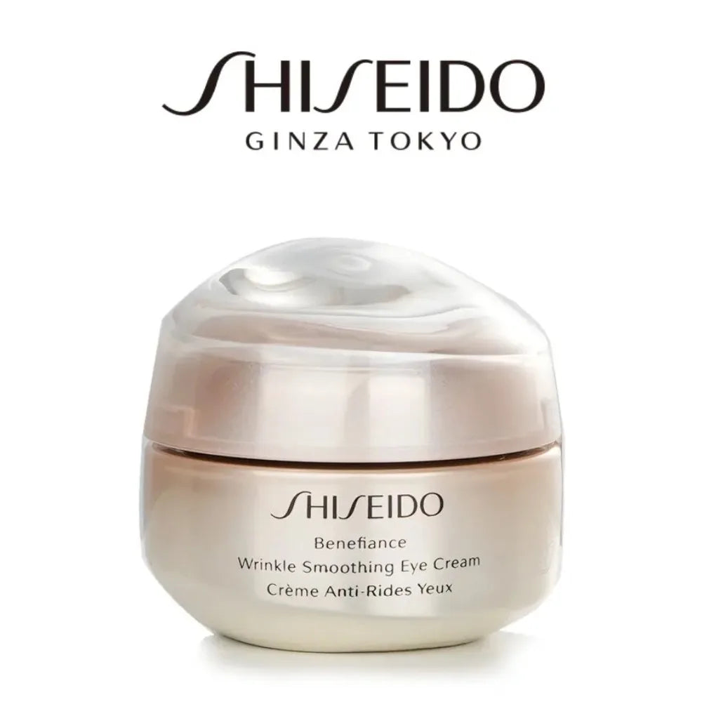 SHISEIDO Benefiance Wrinkle Smoothing Eye Cream (15ml) – Advanced Anti-Aging Treatment for Dark Circles & Wrinkles